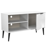 Hong Kong (Black Legs) 1 Door 2 Shelf TV Unit