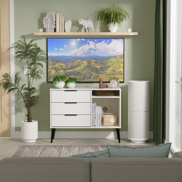 Hong Kong 3 Drawer TV Unit with legs