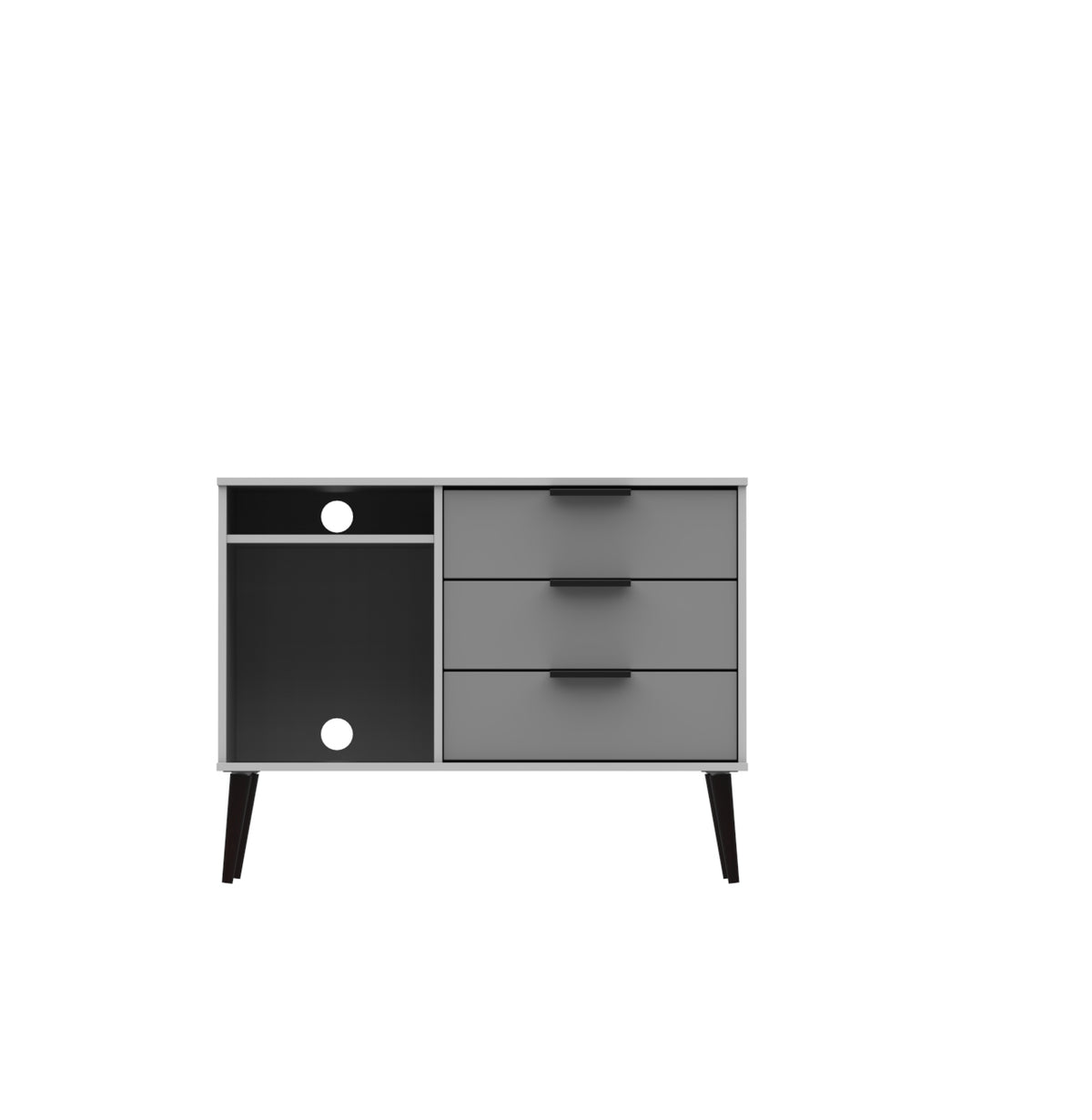 Hong Kong 3 Drawer TV Unit with legs