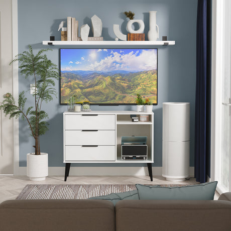 Hong Kong 3 Drawer TV Unit with legs