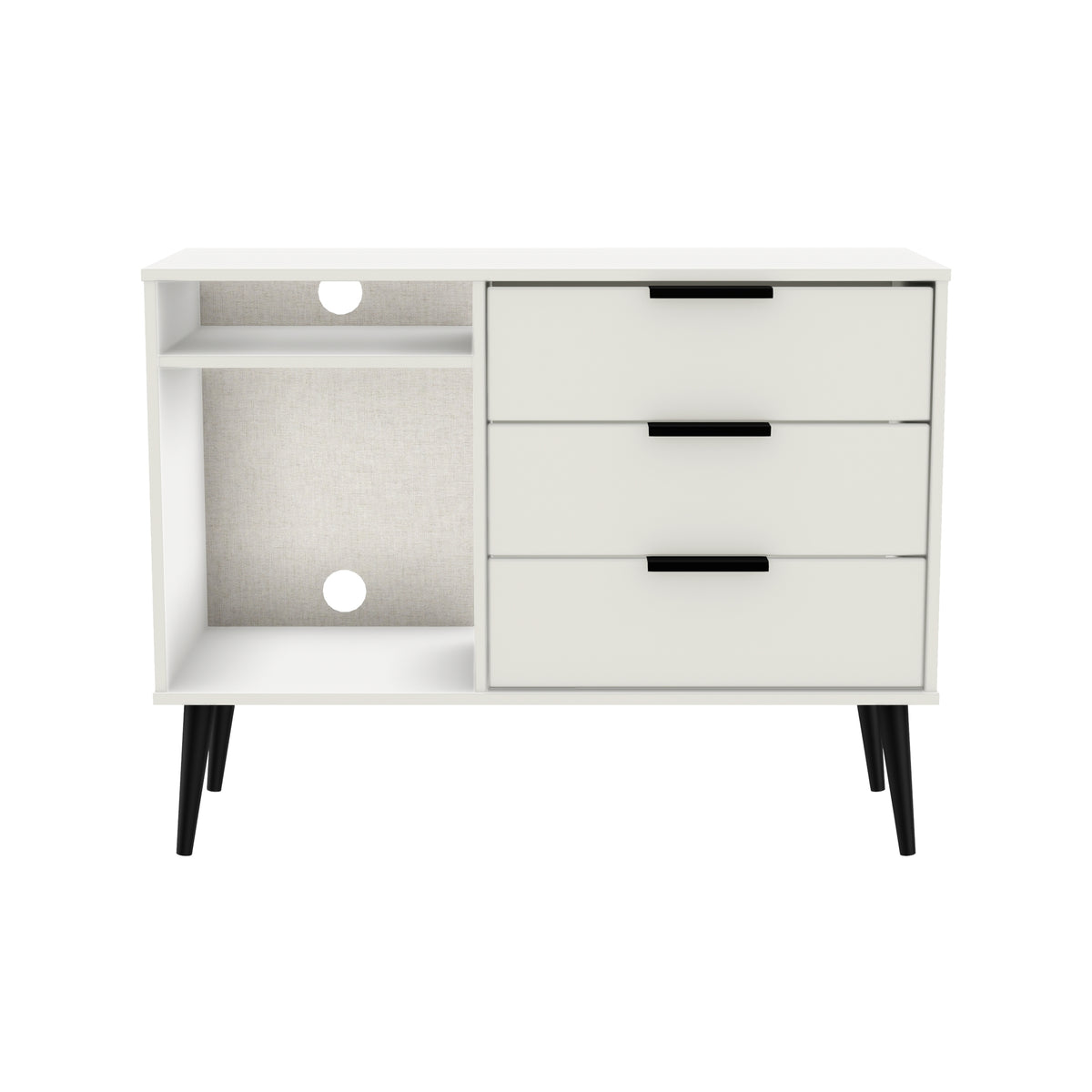 Hong Kong 3 Drawer TV Unit with legs