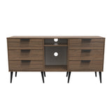 Hong Kong 6 Drawer TV Unit with legs