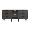 Hong Kong 6 Drawer TV Unit with legs