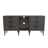 Hong Kong 6 Drawer TV Unit with legs