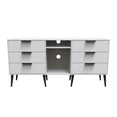 Hong Kong 6 Drawer TV Unit with legs