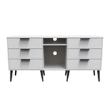 Hong Kong 6 Drawer TV Unit with legs