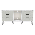 Hong Kong 6 Drawer TV Unit with legs