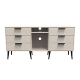 Hong Kong 6 Drawer TV Unit with legs