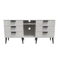 Hong Kong 6 Drawer TV Unit with legs