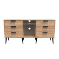 Hong Kong 6 Drawer TV Unit with legs