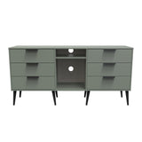 Hong Kong 6 Drawer TV Unit with legs