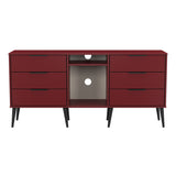 Hong Kong 6 Drawer TV Unit with legs
