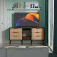 Hong Kong 6 Drawer TV Unit with legs