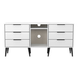 Hong Kong 6 Drawer TV Unit with legs