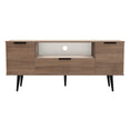 Hong Kong (Black Legs) 2 Door 1 Drawer Wide TV Unit
