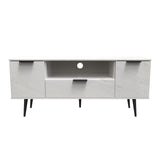 Hong Kong (Black Legs) 2 Door 1 Drawer Wide TV Unit