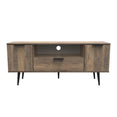 Hong Kong (Black Legs) 2 Door 1 Drawer Wide TV Unit