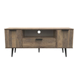 Hong Kong (Black Legs) 2 Door 1 Drawer Wide TV Unit