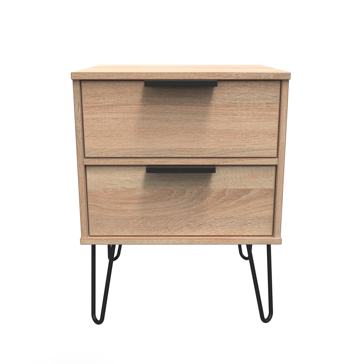 Hong Kong 2 Drawer Bedside Cabinet