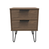 Hong Kong 2 Drawer Bedside Cabinet