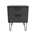 Hong Kong 2 Drawer Bedside Cabinet