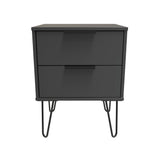 Hong Kong 2 Drawer Bedside Cabinet