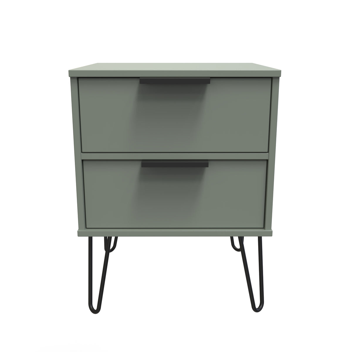 Hong Kong 2 Drawer Bedside Cabinet