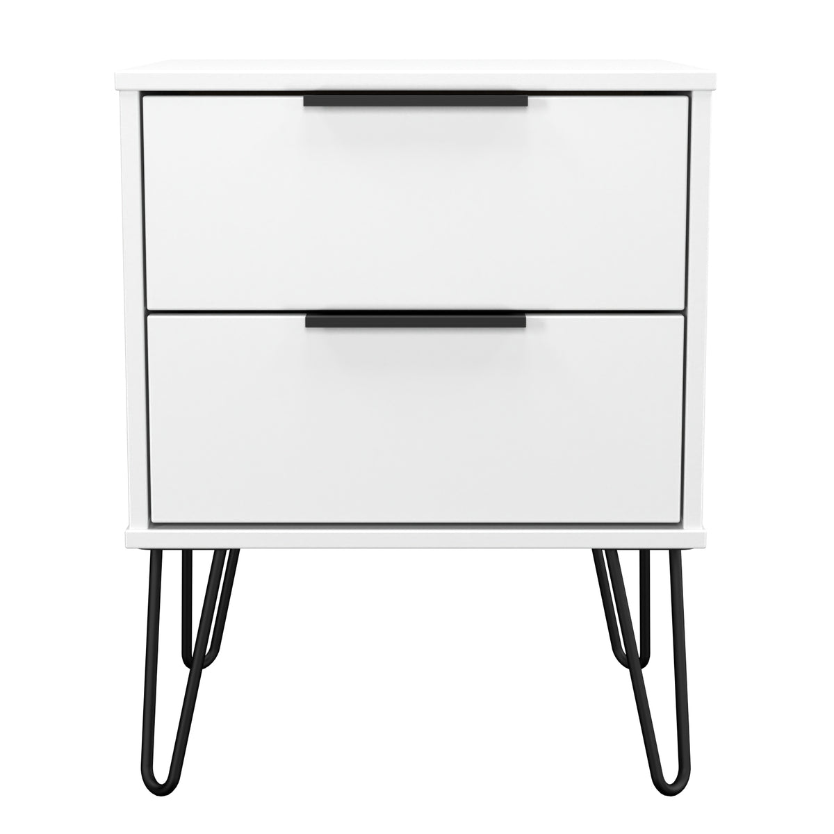 Hong Kong 2 Drawer Bedside Cabinet