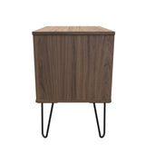 Hong Kong (Black Hairpin Legs) 2 Drawer Midi Chest