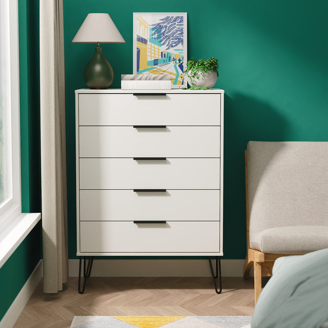 Hong Kong 5 Drawer Chest