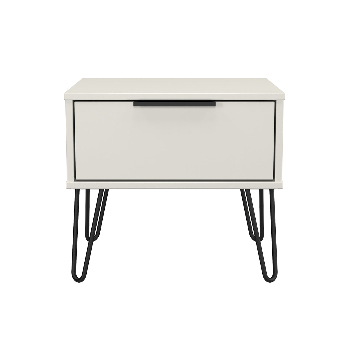 Hong Kong 1 Drawer Bedside Cabinet  with Legs