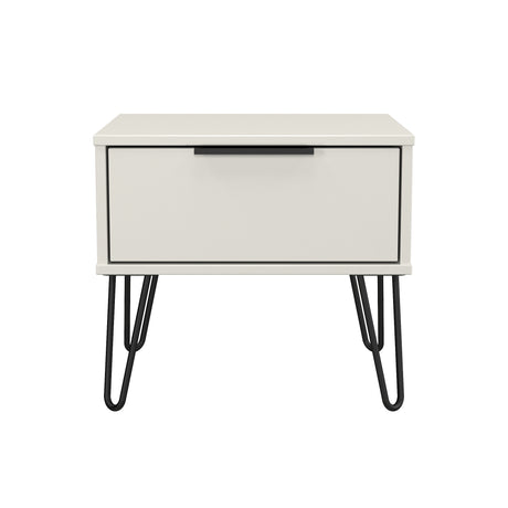Hong Kong 1 Drawer Bedside Cabinet  with Legs