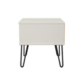 Hong Kong 1 Drawer Bedside Cabinet  with Legs