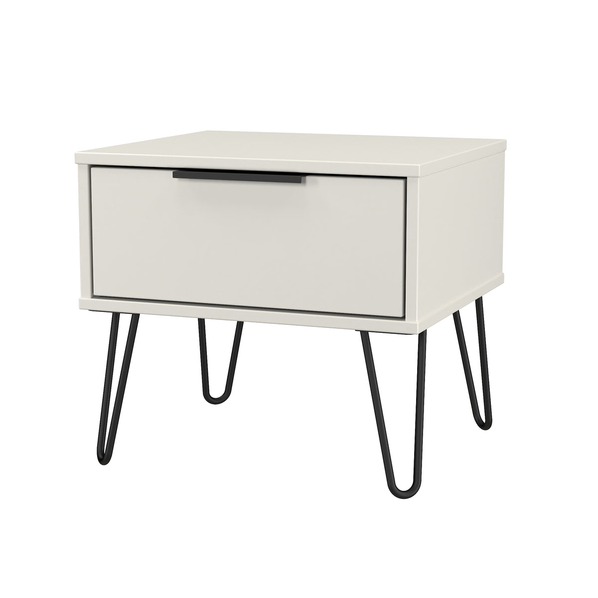 Hong Kong 1 Drawer Bedside Cabinet  with Legs