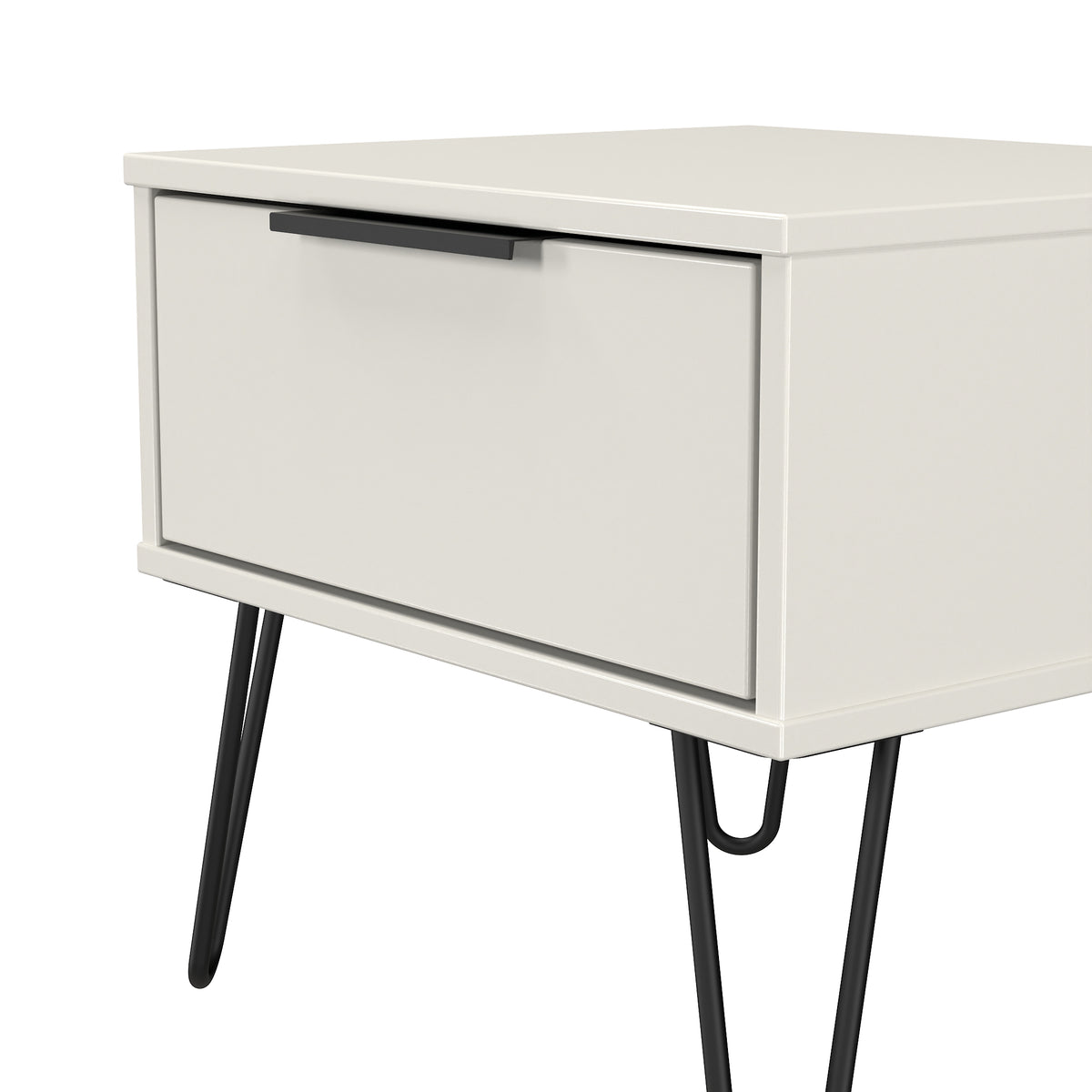 Hong Kong 1 Drawer Bedside Cabinet  with Legs