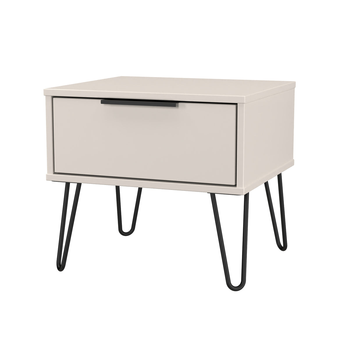 Hong Kong 1 Drawer Bedside Cabinet with Legs