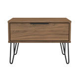 Hong Kong (Black Hairpin Legs) 1 Drawer Midi Chest with Legs