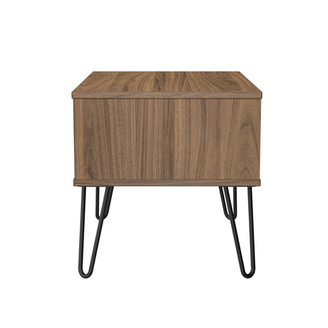 Hong Kong (Black Hairpin Legs) 1 Drawer Midi Chest with Legs