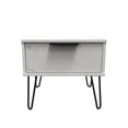 Hong Kong (Black Hairpin Legs) 1 Drawer Midi Chest with Legs