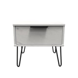 Hong Kong (Black Hairpin Legs) 1 Drawer Midi Chest with Legs