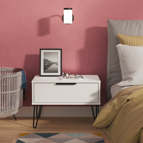 Hong Kong 1 Drawer Midi Chest with Legs