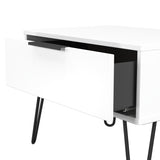 Hong Kong 1 Drawer Midi Chest with Legs