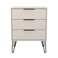 Hong Kong 3 Drawer Midi Chest with Legs