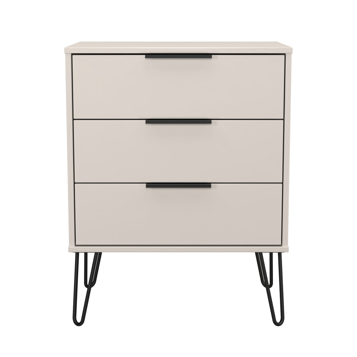 Hong Kong 3 Drawer Midi Chest with Legs