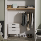 Hong Kong 3 Drawer Midi Chest with Legs