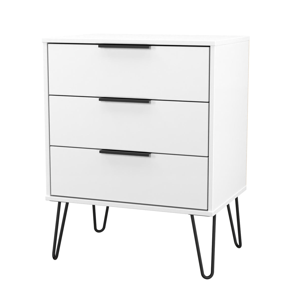 Hong Kong 3 Drawer Midi Chest with Legs