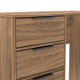 Hong Kong (Black Hairpin Legs) 4 Drawer Vanity