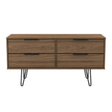 Hong Kong (Black Hairpin Legs) 4 Drawer Bed Box