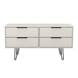 Hong Kong (Black Hairpin Legs) 4 Drawer Bed Box