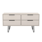 Hong Kong (Black Hairpin Legs) 4 Drawer Bed Box